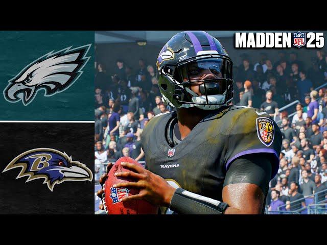 Eagles vs Ravens Week 13 | Madden 25 | Full Gameplay