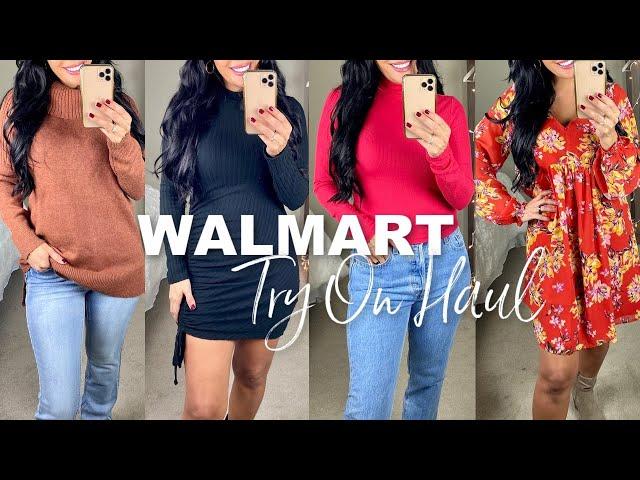 HUGE WALMART TRY ON HAUL | NEW WALMART FALL FASHION | AFFORDABLE FASHION HAUL