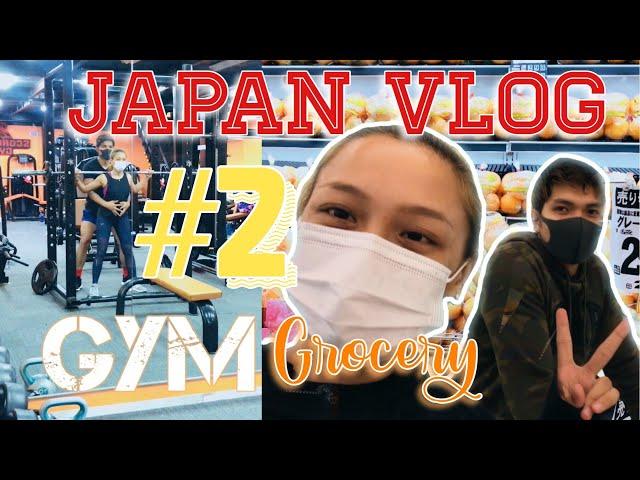 Day in my life in Japan  | GYM + GROCERY