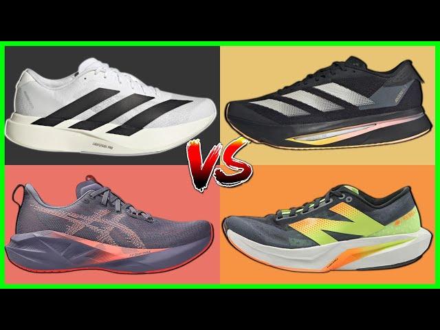 ADIDAS ADIZERO EVO SL VS ASICS NOVABLAST 5, NIKE PEGASUS PLUS & ADIDAS ADIZERO SL2 - EDDBUD