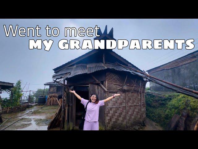 See how Nagaland Forefather’s house style looks alike|| Emotional moments with my Grandpa