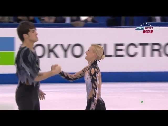 Swan Lake ballet on ice by Volosozhar & Trankov at 2012 World Championship