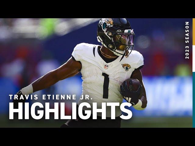 Travis Etienne Jr. Top Plays | 2023 Season | Jacksonville Jaguars