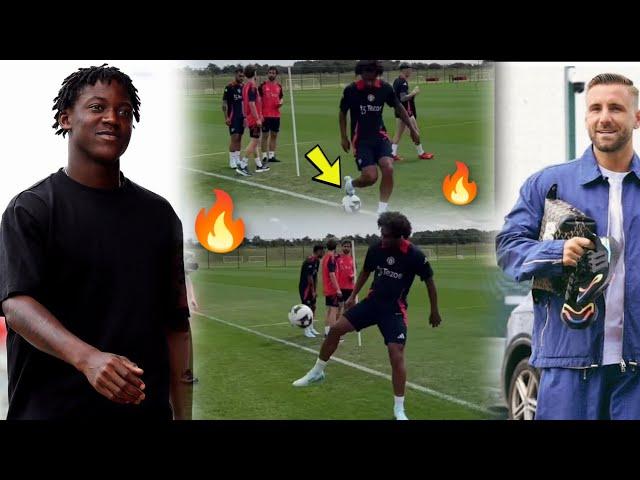 Maadd!! , Zirkzee on fire as Kobbie Mainoo, Shaw... thrilled with Carrington arrival Man United