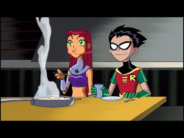 Breakfast Time - Teen Titans "Nevermore" Clip