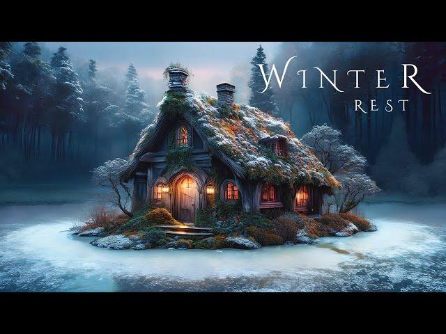 WINTER REST | Deep Ambient Relaxing Music - Ethereal Meditative Fantasy Soundscape for Relaxation