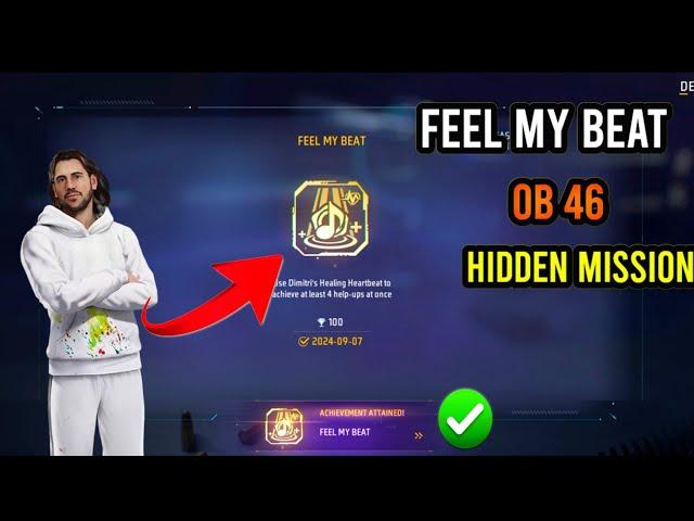 After Update New Hidden Achievement Mission Free Fire | Feel My Beat | Visu Gaming