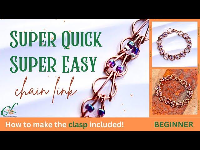 SUPER Quick & Easy Chain Link | Beginner Friendly