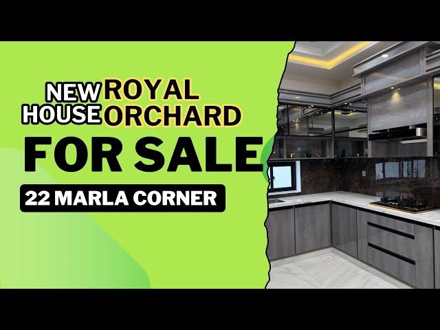 Luxury House /Royal Orchard Multan / Corner House / Model House Beautiful Corner House / 22 Marla