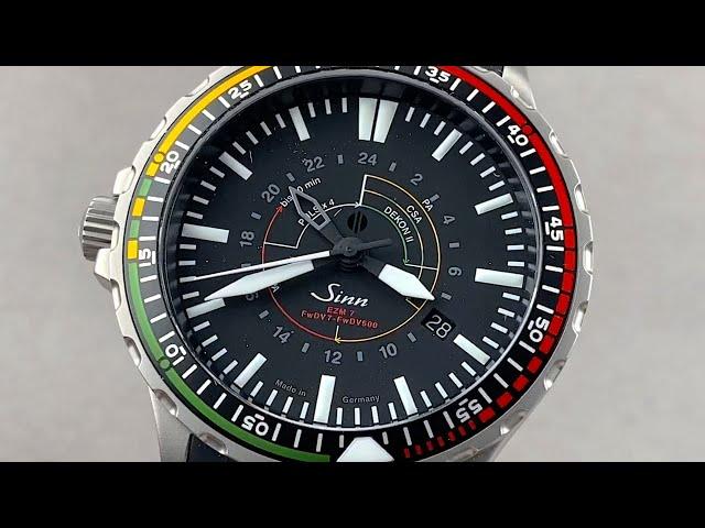Sinn EZM 7 The Mission Timer 7 857.030 Sinn Watch Review