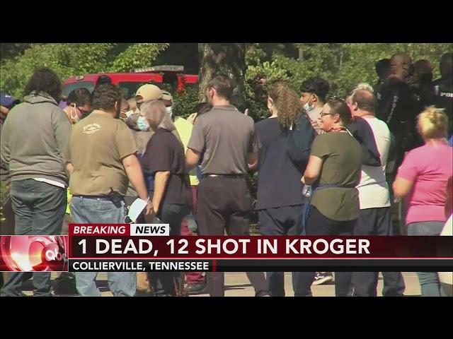 1 dead, 12 wounded in Kroger grocery store shooting in Collierville, Tenn.; Shooter dead