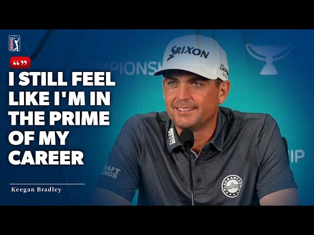 Keegan Bradley’s FULL winner’s press conference | BMW Championship | 2024