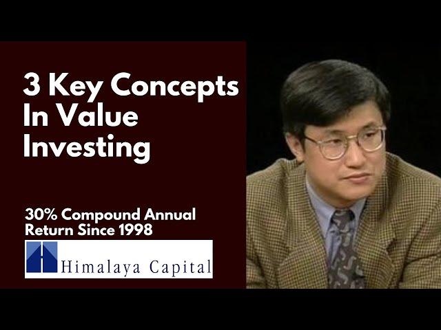 3 Key Concepts In Value Investing - Li Lu