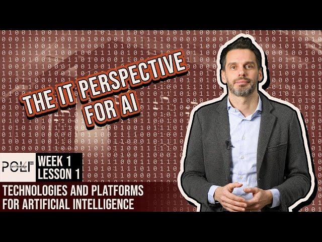 The IT perspective for AI (Manuel Roveri)