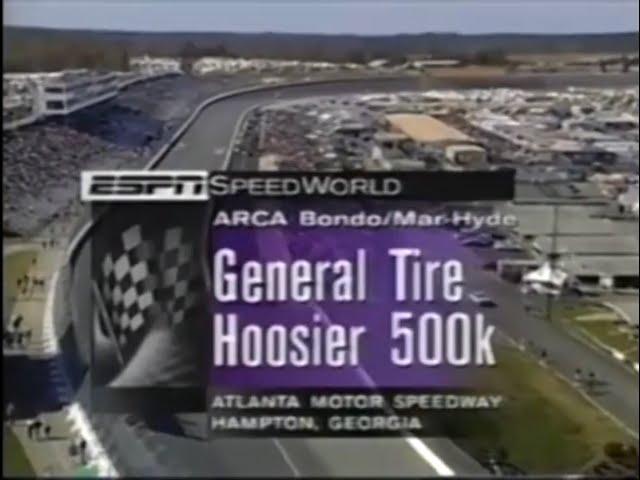 1996 ARCA Bondo/Mar-Hyde Series General Tire / Hoosier 500k At Atlanta Motor Speedway