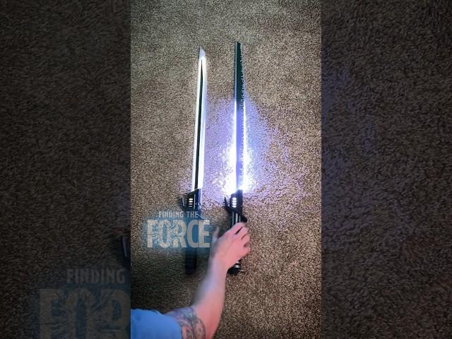 Disney vs Neopixel Darksaber! #lightsaber