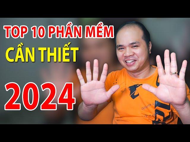 TOP 10 phần mềm cần thiết cho máy tính BẠN NÊN DÙNG MỚI NHẤT 2024