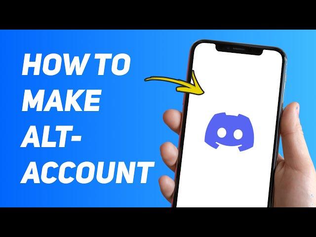 How To Make Discord ALT Account & Use 2 Accounts At The Same Time (2024)