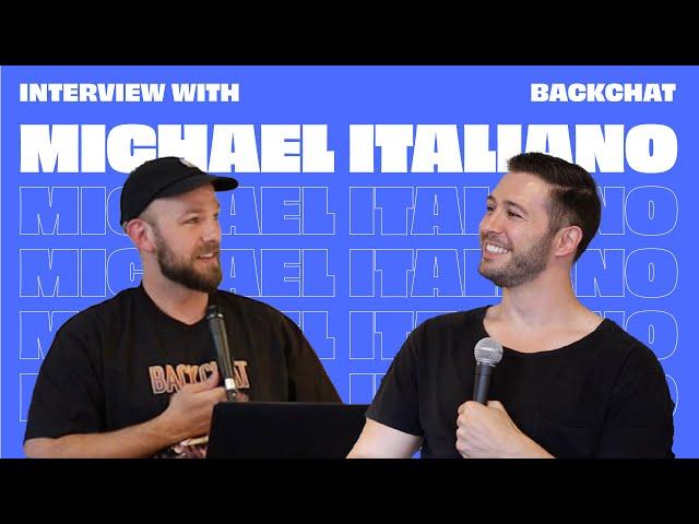 THE MICHAEL ITALIANO STORY | Will Schofield & Dan Const | BackChat Sports Show