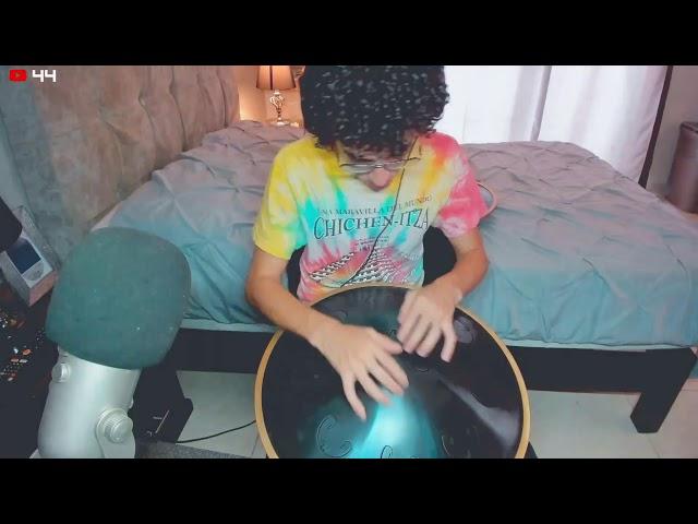 live ASMR melodic tapping