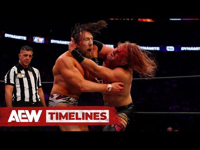 CLASSIC TRILOGY! Hangman Adam Page vs Bryan Danielson! | AEW Timelines