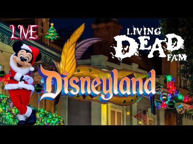 #LIVE  CHRISTMAS HOLIDAY FUN 12/17/24 at The Disneyland Resort with The Living Dead Fam!