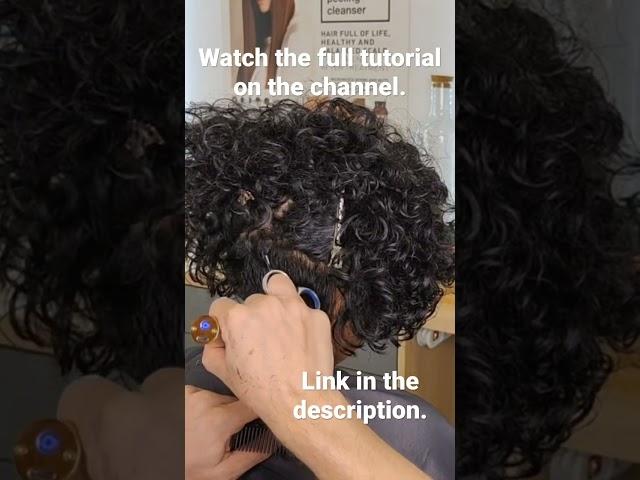 Curly Bob Haircut With Undercut No Music With Interesting Subjects 