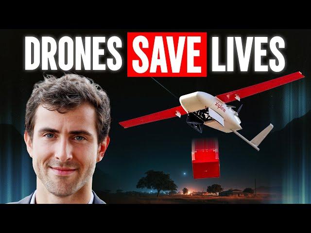 This Drone Delivery Company Saves Lives & Beat Amazon. Keller Rinaudo Cliffton, Zipline