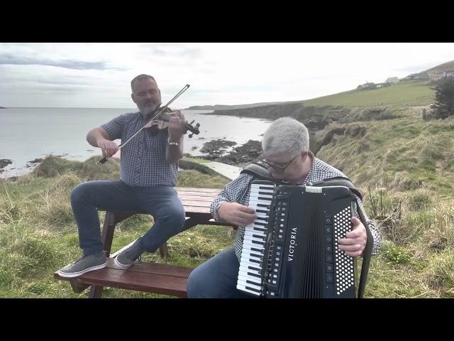 Shetland Marches on Accordion & Fiddle. Andy Kain & Peter Wood