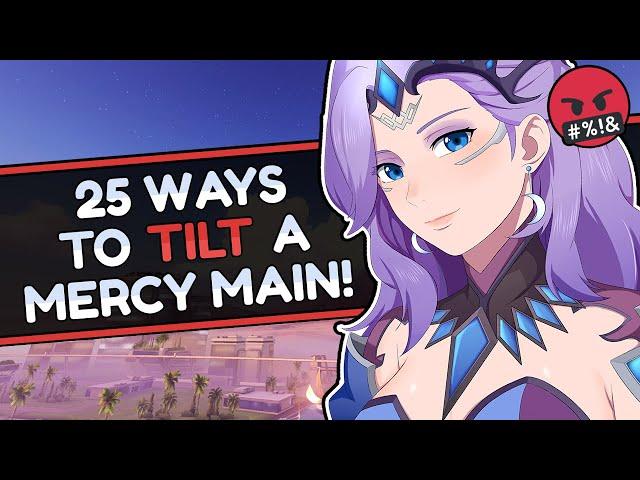 25 Ways To Tilt A MERCY MAIN! | Niandra