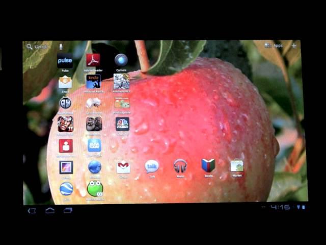 Android OS 3.1 Honeycomb on Motorola Xoom