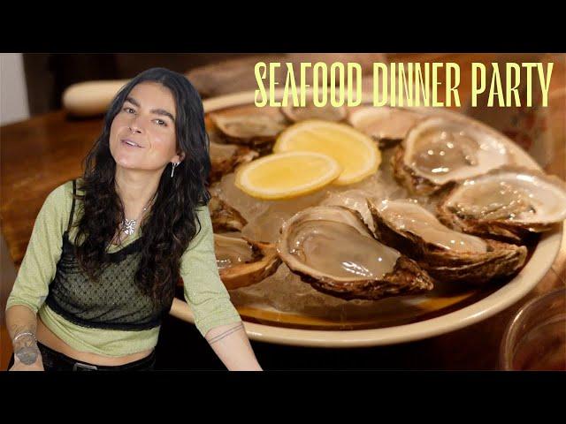 Seafood Dinner Party For New Years Eve