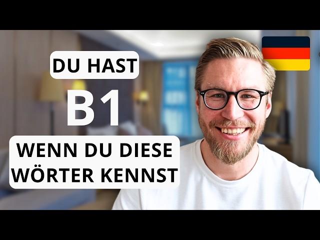 You have a B1 Level in German if you know these Words | Intermediate German Vocabulary