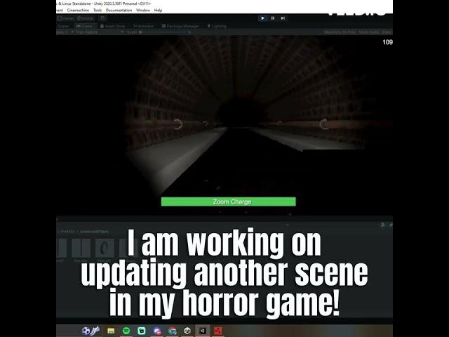 I am updating my new horror game! #shorts