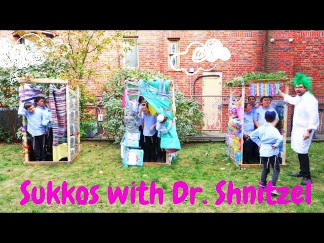 Science Experiments for kids Sukkos building with Dr. Shnitzel's Wacky Science