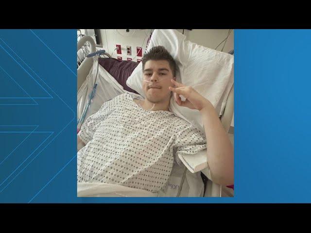 YouTuber speaks from hospital bed after being shot while making prank video at mall
