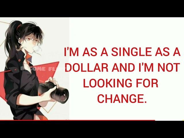 20 SAVAGE SINGLE QUOTES FOR GIRLS | BECOME FLIRTY