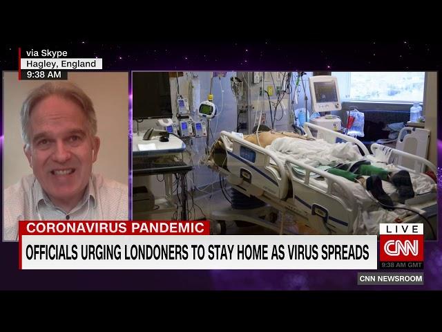 Interview w/ Dr David Nicholl from Doctors' Association UK 9th Jan 2021 CNN Newsroom w/ Robyn Curnow