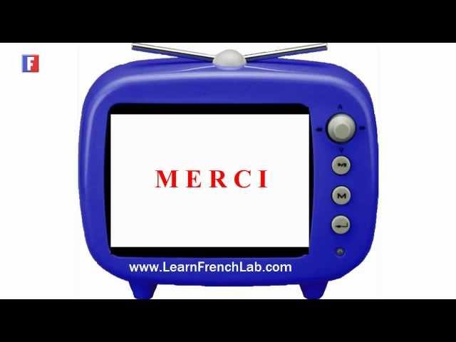 How to say Thank You in French | Learn French Lab