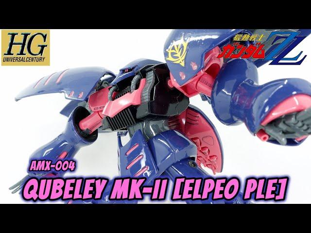 P-Bandai HG Qubeley Mk-II [Elpeo Ple] Revive Review | Mobile Suit ZZ Gundam