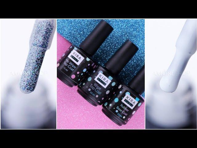 Kira Nails Rubber Base Coat Бюджетные товары для маникюра Обзор + Тестирование