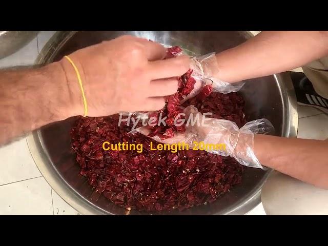 Automatic Dry Red chilli Cutting Machine With Seed Separator | High Speed Red Chilli Cutting Machine