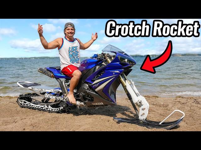 Crotch Rocket Water Skip!