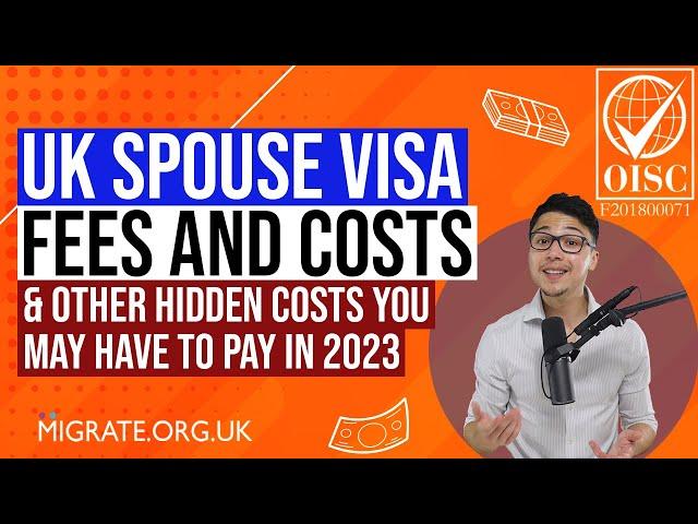 Spouse Visa UK Fees & Costs in 2023 (& Other Hidden Partner Visa Costs)