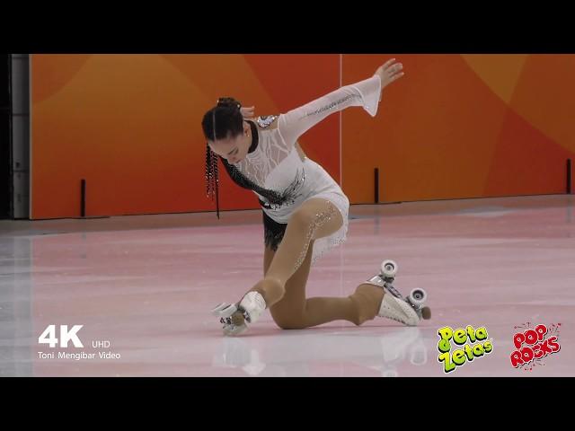 4K  Natalia baldizzone morales  Mundial Wrg 2019  patinaje Barcelona