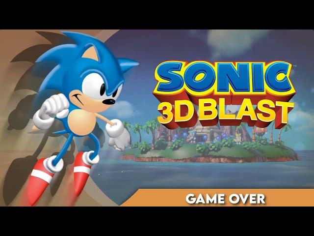 Game Over || Sonic 3D Blast [Sega Saturn]