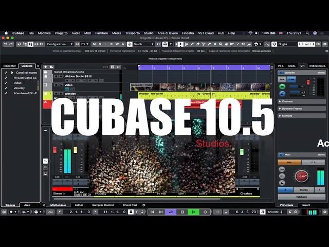 cubase 10 5 export video