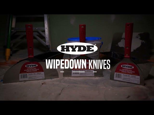 Hyde Tools Wipedown Knives | 09153, 09154, 09155