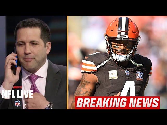 Adam Schefter BREAKING: Deshaun Watson, Deshaun Watson agree to restructure contract | NFL LIVE