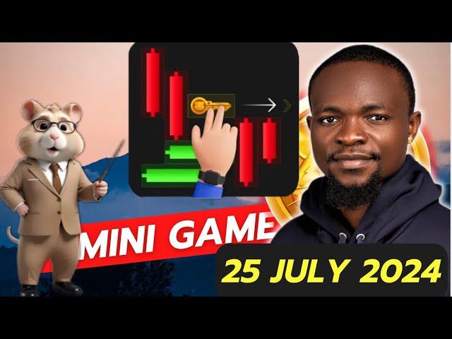 July 25 Hamster Kombat Mini Game (KEY 7) || Claim Key